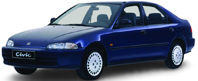 CIVIC IV седан (ED, EF) изображение