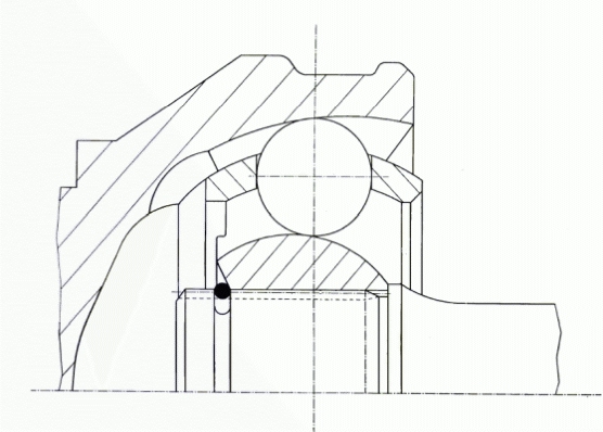 Kit giunti, Semiasse - GKNJ20707 SPIDAN