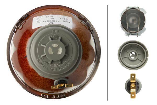 Insert, headlight - 1A3 002 850-031 HELLA