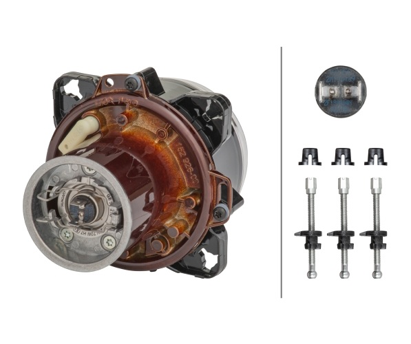 Insert, headlight - 1BL 008 193-007 HELLA