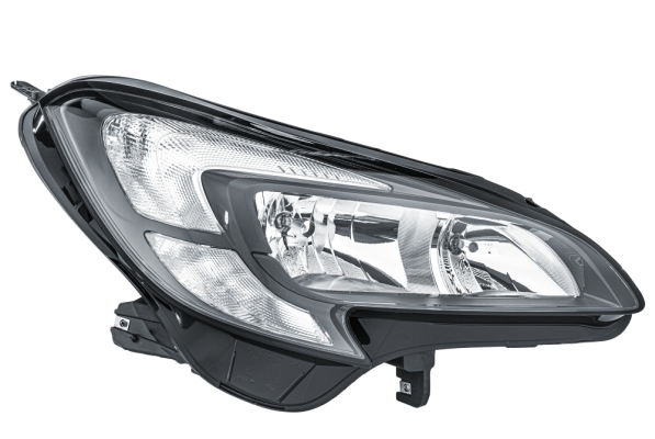 Headlight - 1EF 011 830-021 HELLA