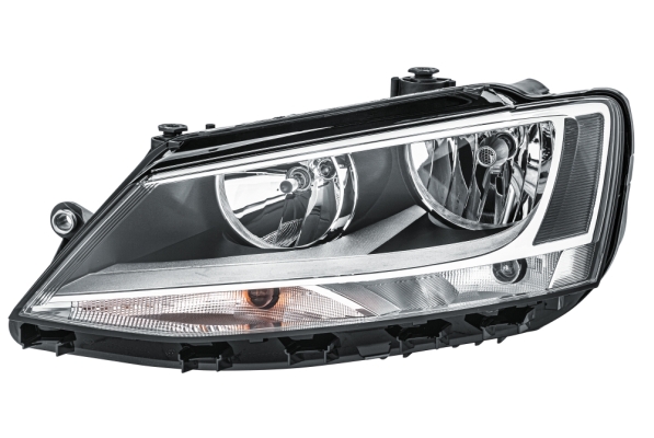 Headlight - 1EL 010 395-011 HELLA