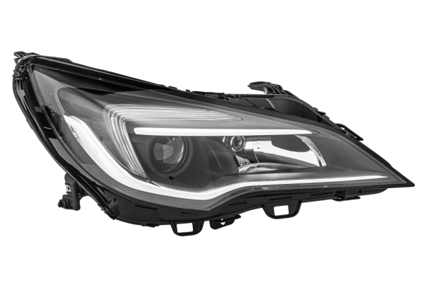 Headlight - 1EL 354 829-021 HELLA