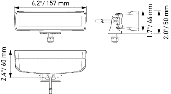 prožektorius - 1FB 358 176-211 HELLA