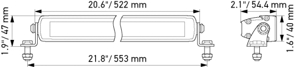 prožektorius - 1FJ 358 176-301 HELLA