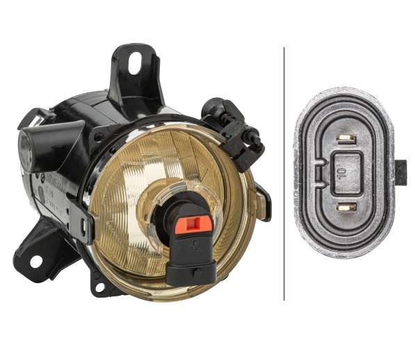 Fog Light - 1N0 354 824-021 HELLA