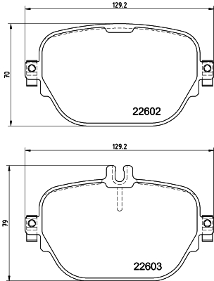 Kit pastiglie freno, Freno a disco - 8DB 355 039-221 HELLA
