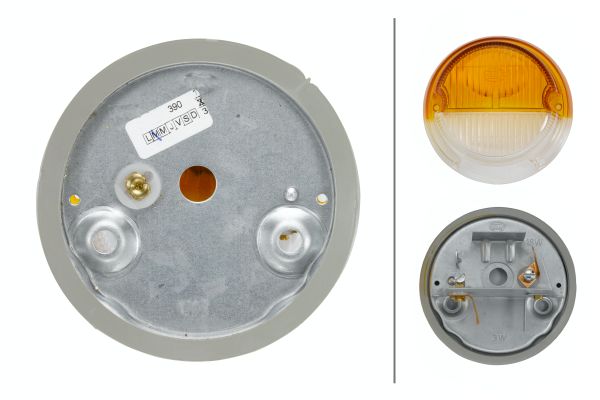 Indicator - 2BE 001 259-061 HELLA