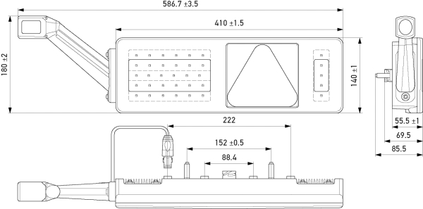 Combination Rearlight - 2VP 340 970-331 HELLA