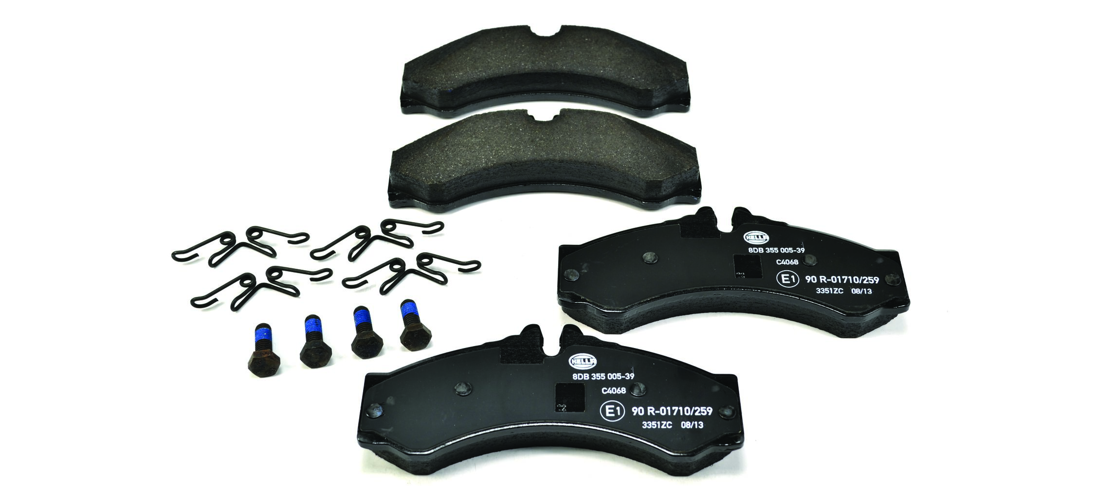 Kit pastiglie freno, Freno a disco - 8DB 355 005-391 HELLA