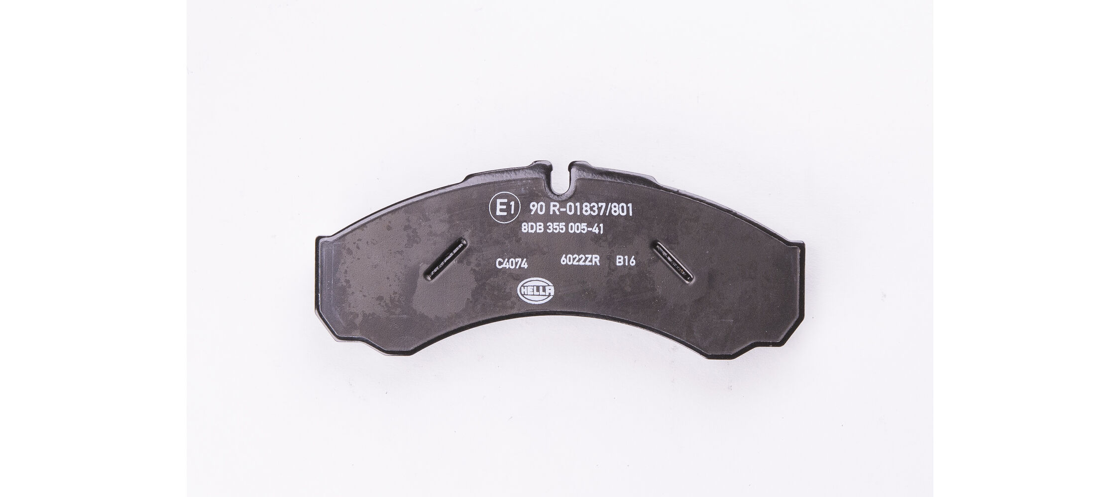 Brake Pad Set, disc brake - 8DB 355 005-411 HELLA