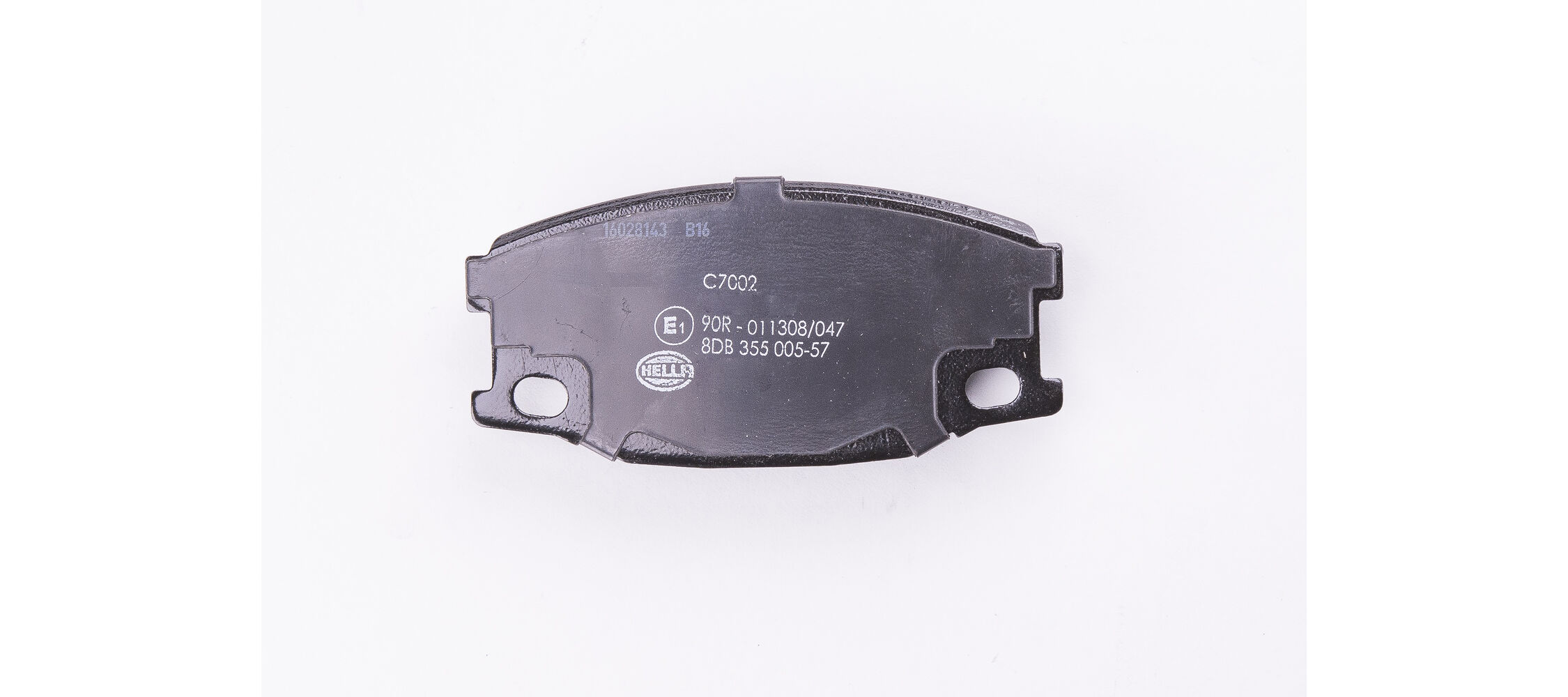Brake Pad Set, disc brake - 8DB 355 005-571 HELLA