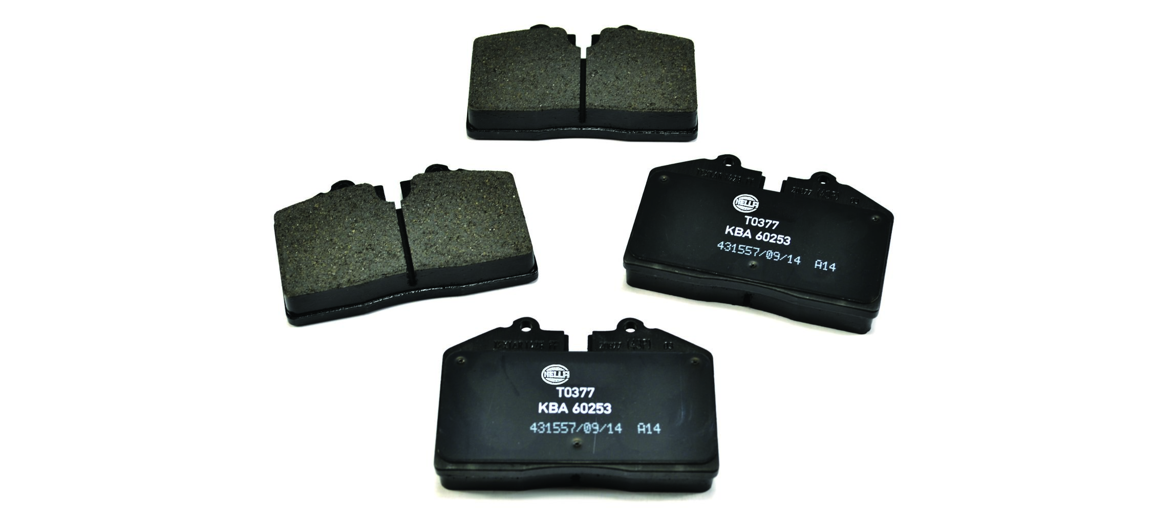 Комплект тормозных колодок, дисковый тормоз - 8DB 355 006-351 HELLA