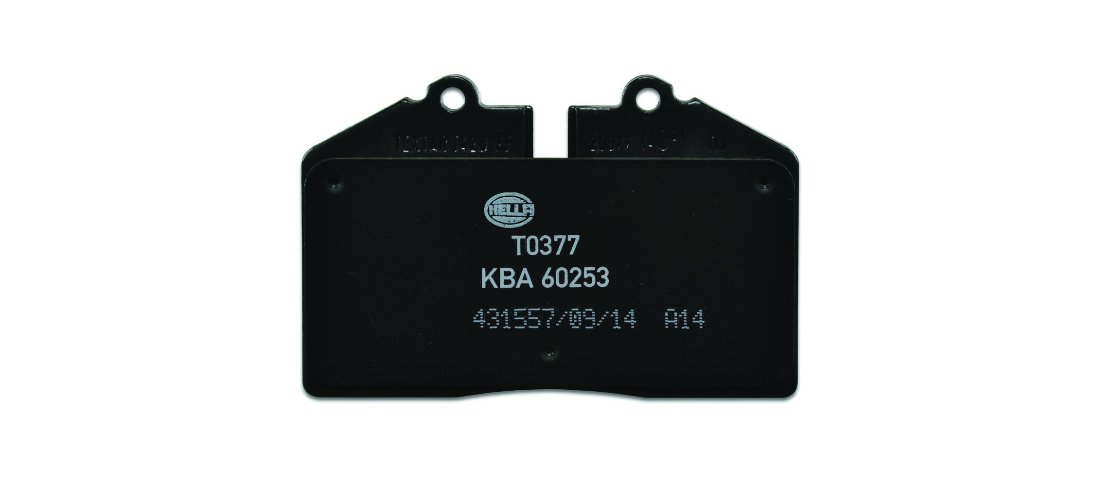 Brake Pad Set, disc brake - 8DB 355 006-351 HELLA