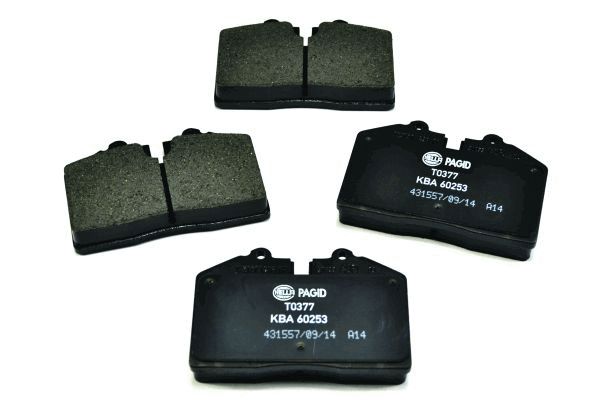 Brake Pad Set, disc brake - 8DB 355 006-351 HELLA