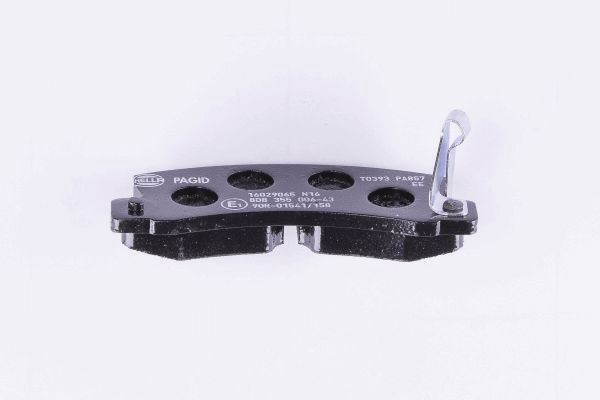 Brake Pad Set, disc brake - 8DB 355 006-431 HELLA