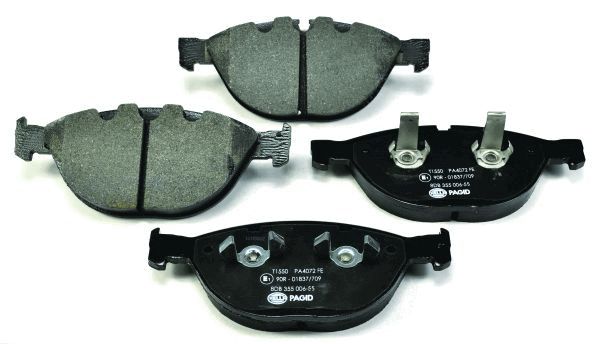 Brake Pad Set, disc brake - 8DB 355 006-551 HELLA