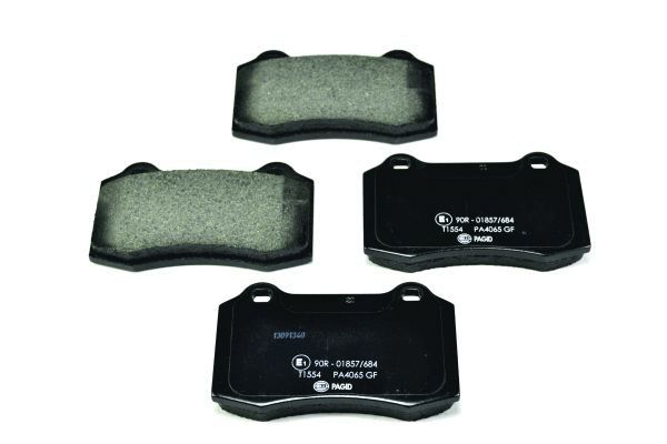 Brake Pad Set, disc brake - 8DB 355 006-591 HELLA