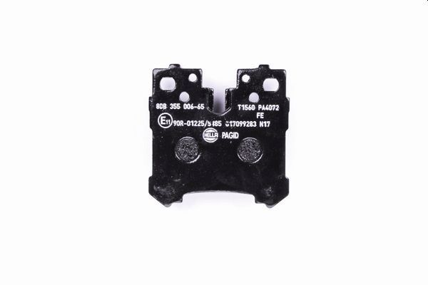 Kit pastiglie freno, Freno a disco - 8DB 355 006-651 HELLA