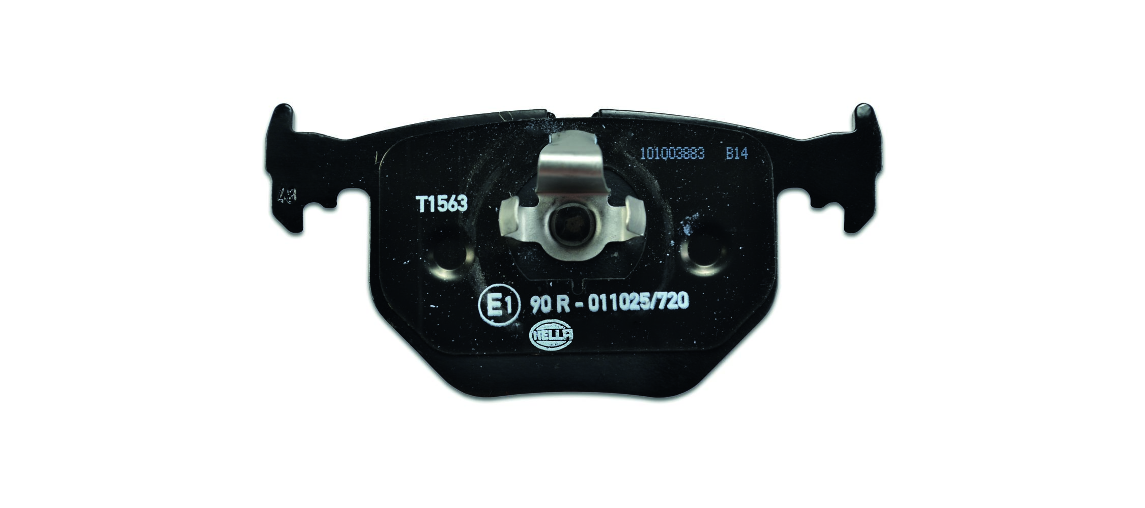 Brake Pad Set, disc brake - 8DB 355 006-691 HELLA