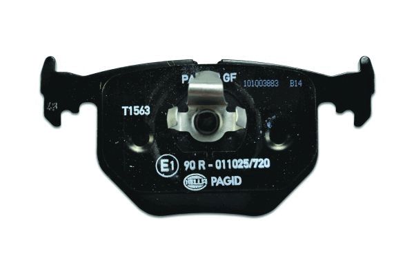 Brake Pad Set, disc brake - 8DB 355 006-691 HELLA