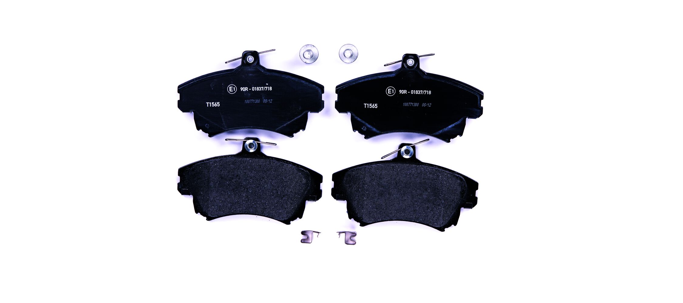 Brake Pad Set, disc brake - 8DB 355 006-711 HELLA