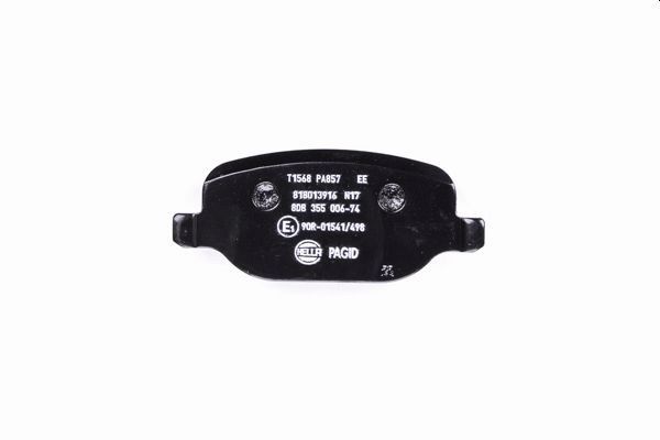 Brake Pad Set, disc brake - 8DB 355 006-741 HELLA