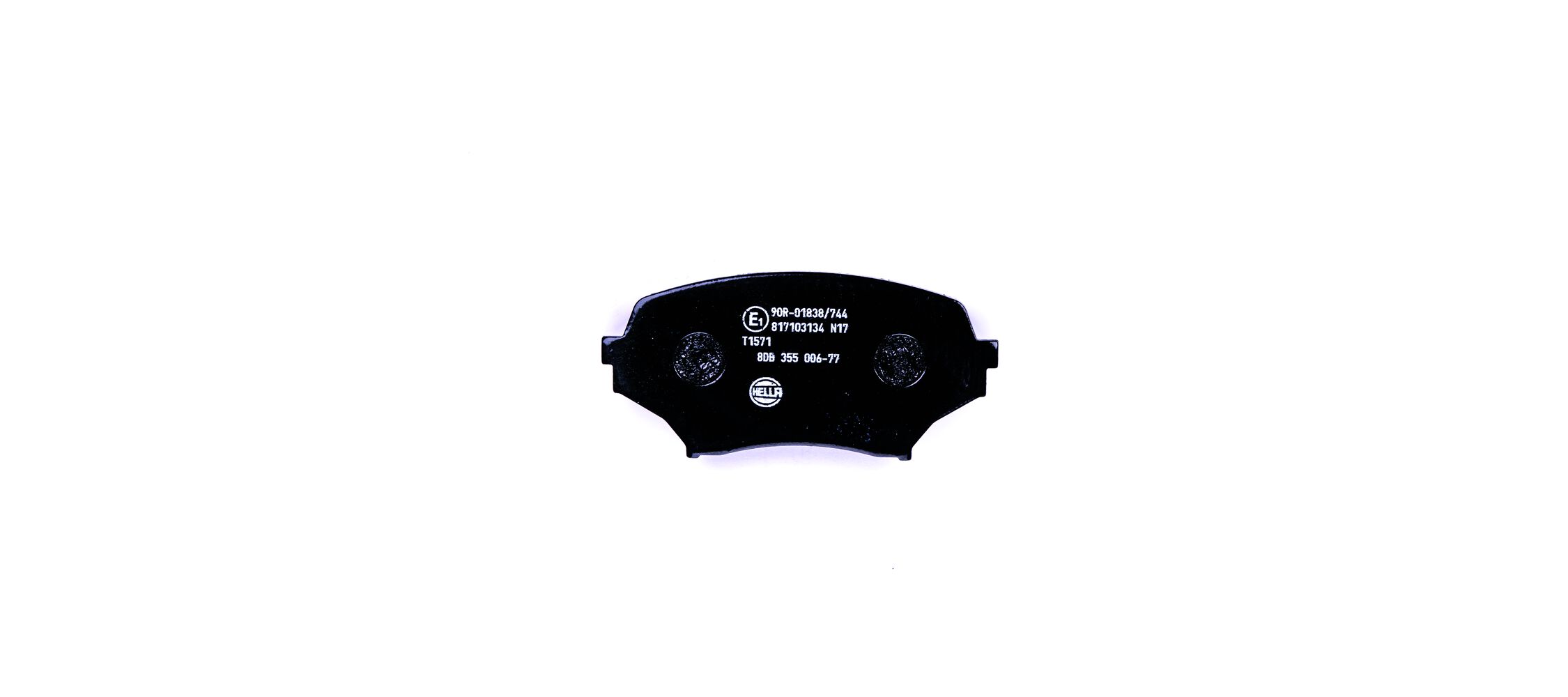 Bremsbelagsatz, Scheibenbremse - 8DB 355 006-771 HELLA