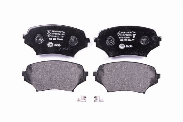 Bremsbelagsatz, Scheibenbremse - 8DB 355 006-771 HELLA