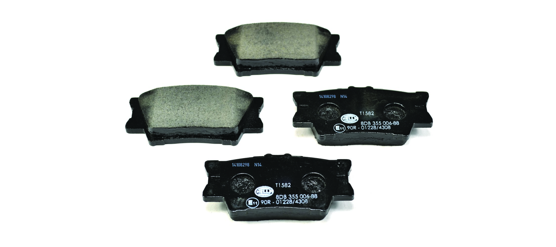 Kit pastiglie freno, Freno a disco - 8DB 355 006-881 HELLA