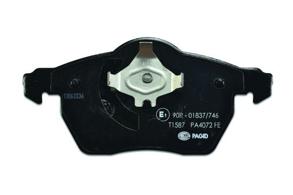 Brake Pad Set, disc brake - 8DB 355 006-921 HELLA