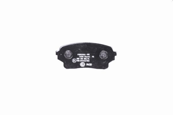 Brake Pad Set, disc brake - 8DB 355 006-941 HELLA