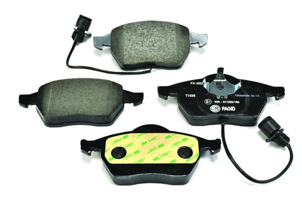 Kit pastiglie freno, Freno a disco - 8DB 355 007-461 HELLA