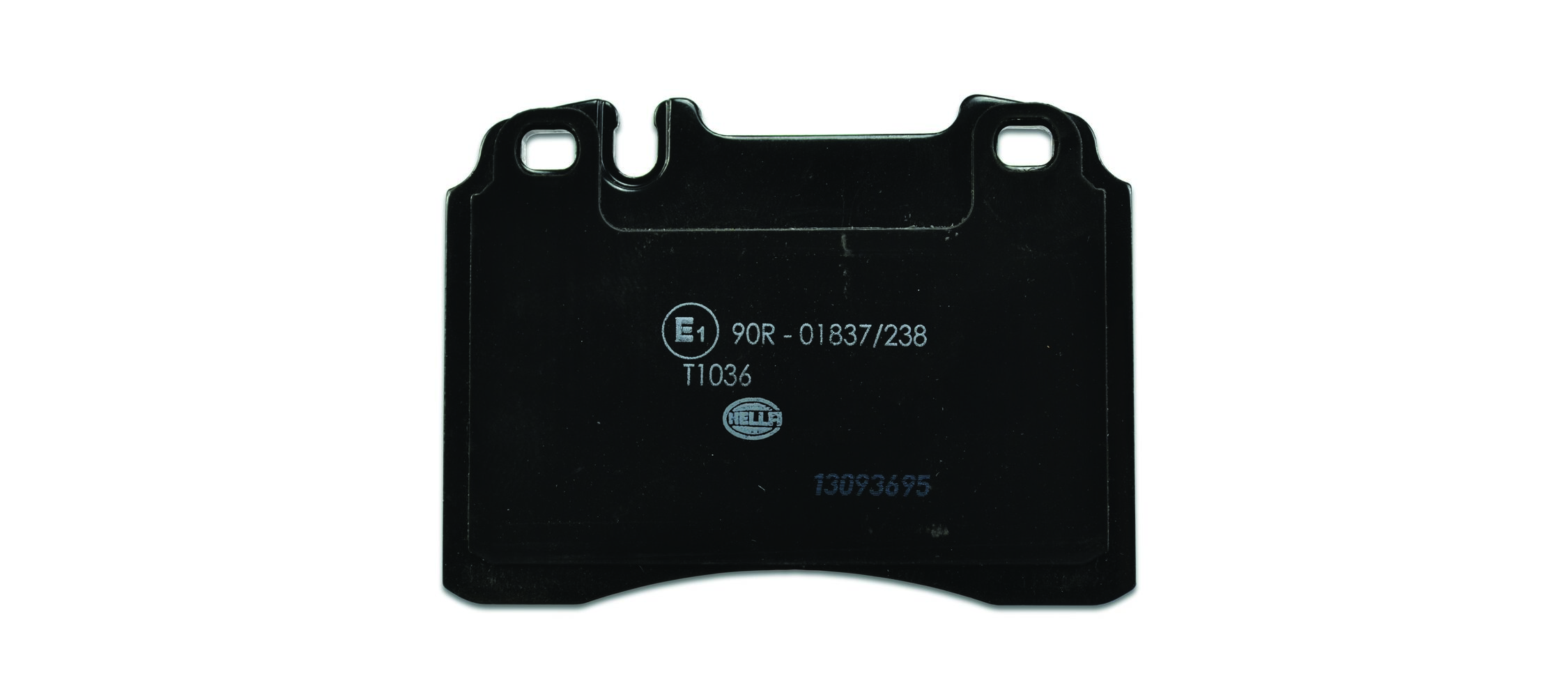 Brake Pad Set, disc brake - 8DB 355 007-471 HELLA