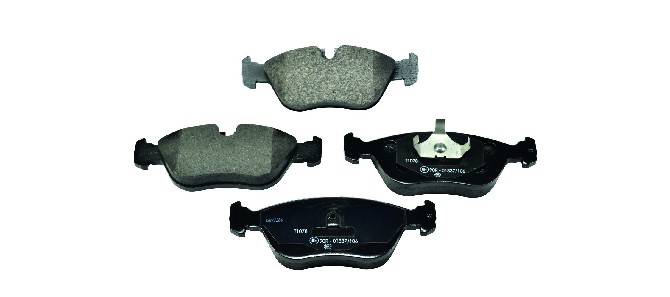 Bremsbelagsatz, Scheibenbremse - 8DB 355 007-721 HELLA