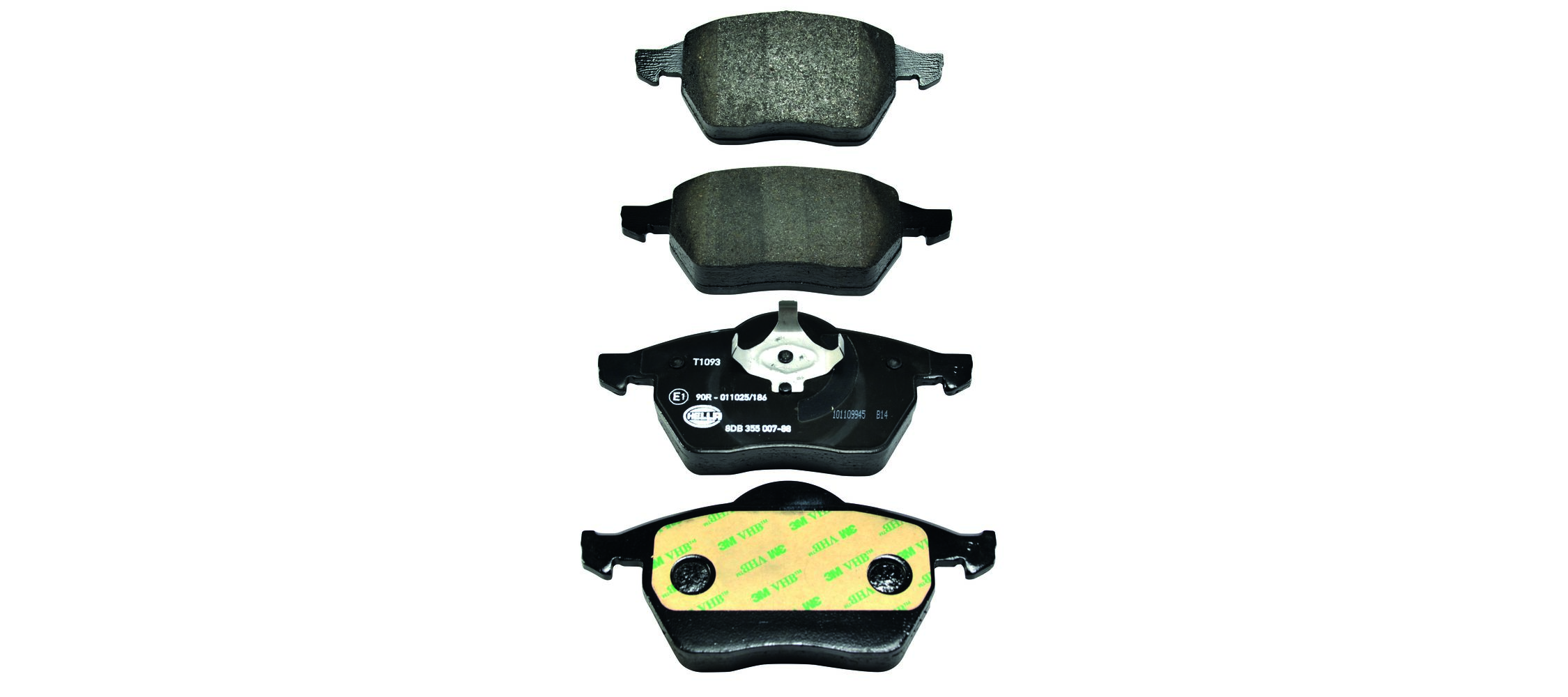 Kit pastiglie freno, Freno a disco - 8DB 355 007-881 HELLA