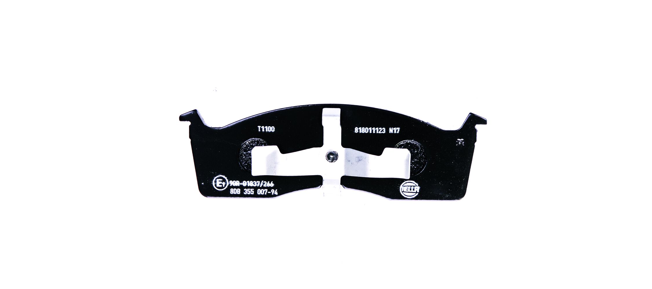 Brake Pad Set, disc brake - 8DB 355 007-941 HELLA
