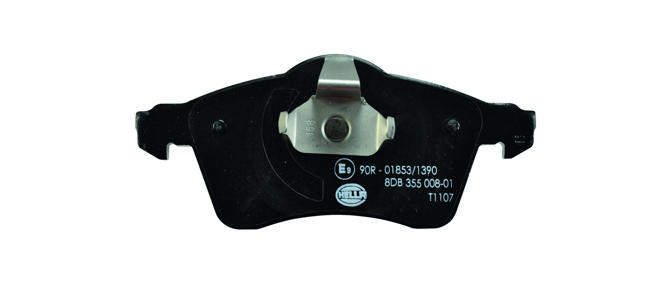 Brake Pad Set, disc brake - 8DB 355 008-011 HELLA
