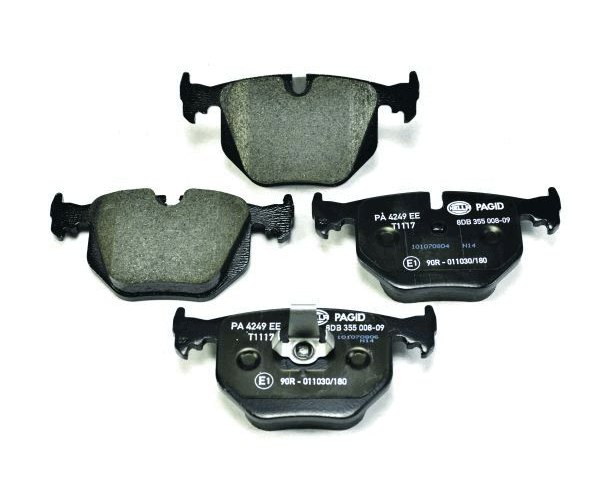 Brake Pad Set, disc brake - 8DB 355 008-091 HELLA
