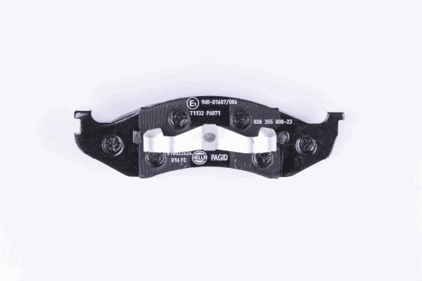 Brake Pad Set, disc brake - 8DB 355 008-231 HELLA