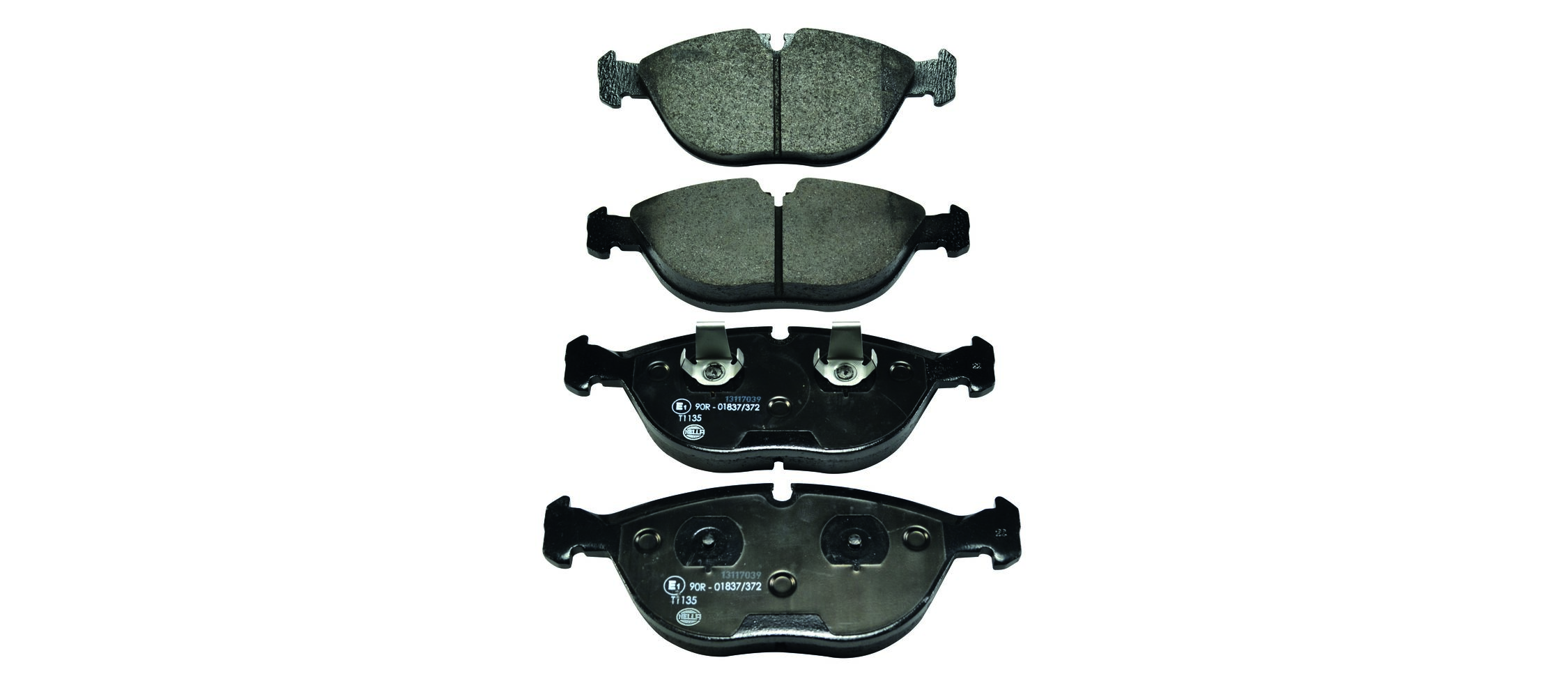 Kit pastiglie freno, Freno a disco - 8DB 355 008-261 HELLA