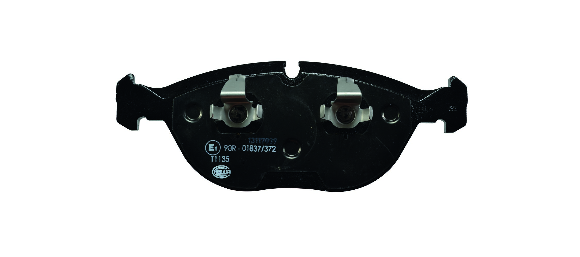 Brake Pad Set, disc brake - 8DB 355 008-261 HELLA