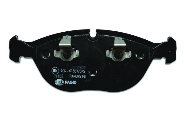 Brake Pad Set, disc brake - 8DB 355 008-261 HELLA