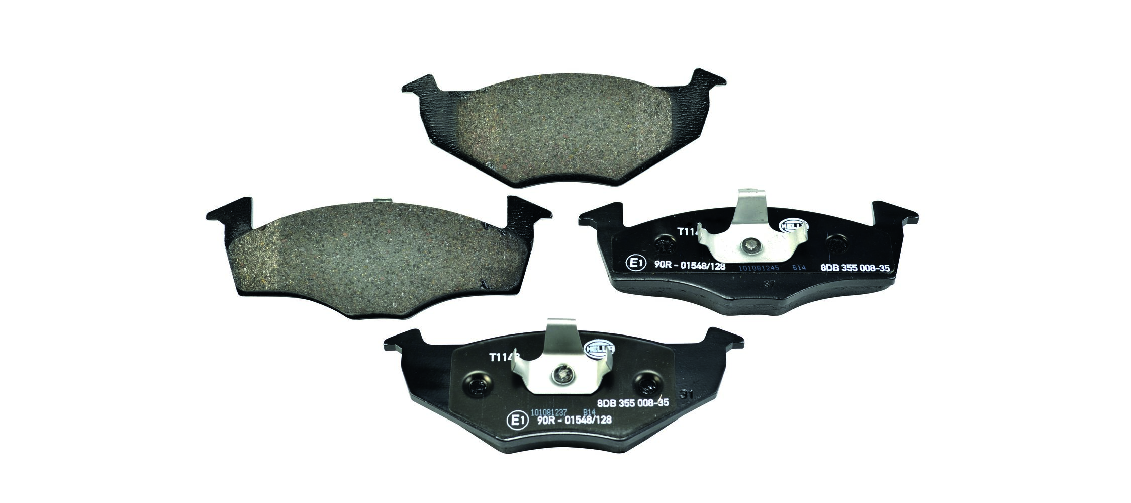 Kit pastiglie freno, Freno a disco - 8DB 355 008-351 HELLA