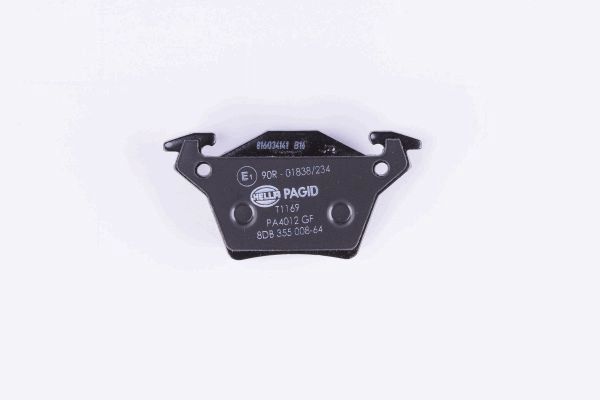 Kit pastiglie freno, Freno a disco - 8DB 355 008-641 HELLA