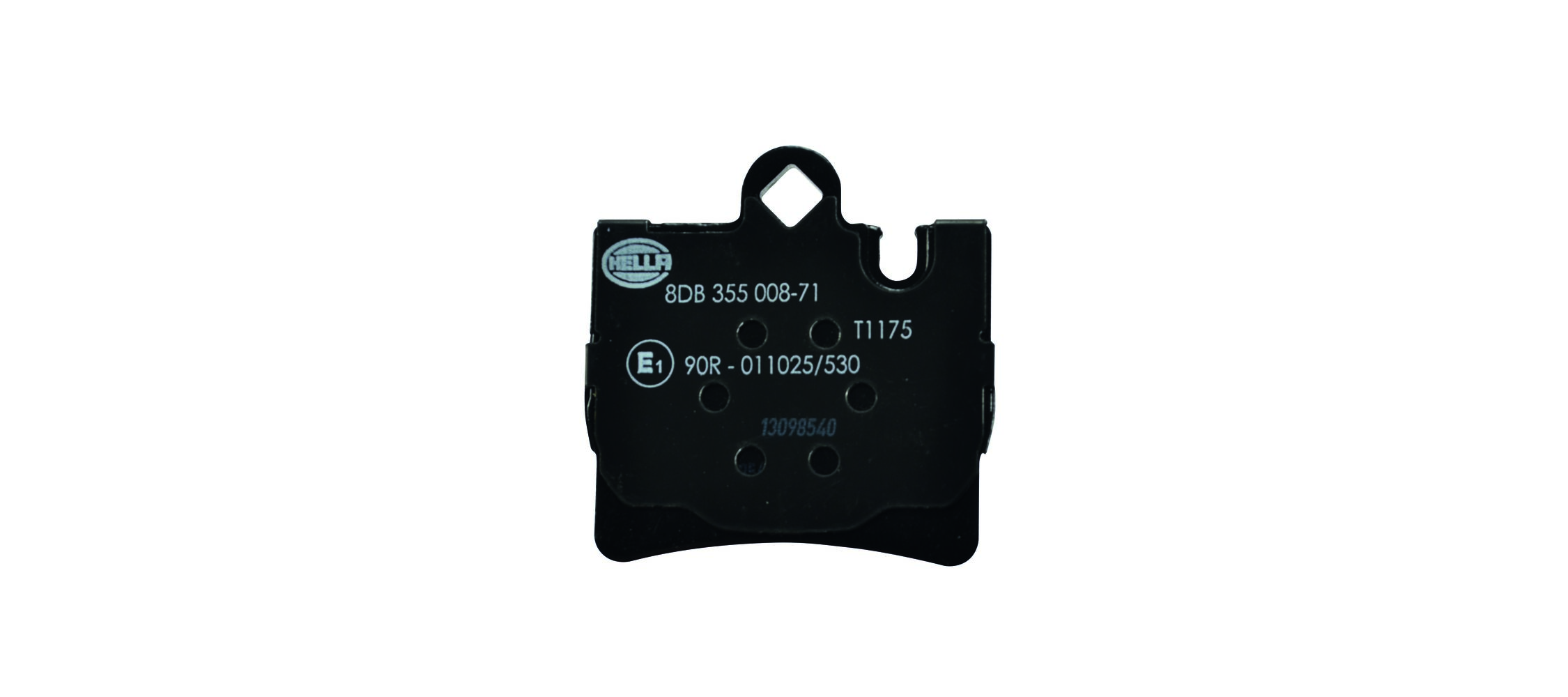 Kit pastiglie freno, Freno a disco - 8DB 355 008-711 HELLA