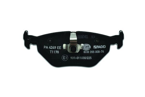 Brake Pad Set, disc brake - 8DB 355 008-761 HELLA