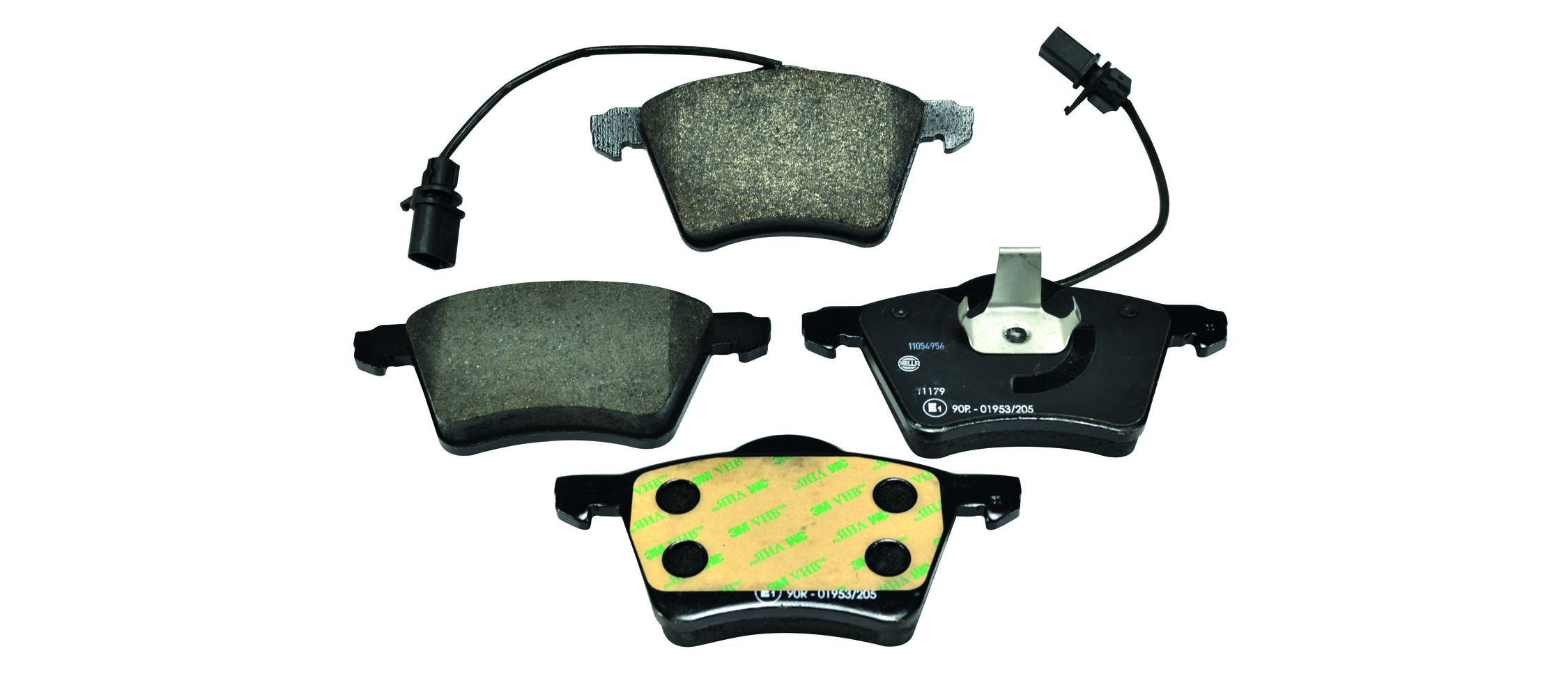 Комплект тормозных колодок, дисковый тормоз - 8DB 355 008-771 HELLA