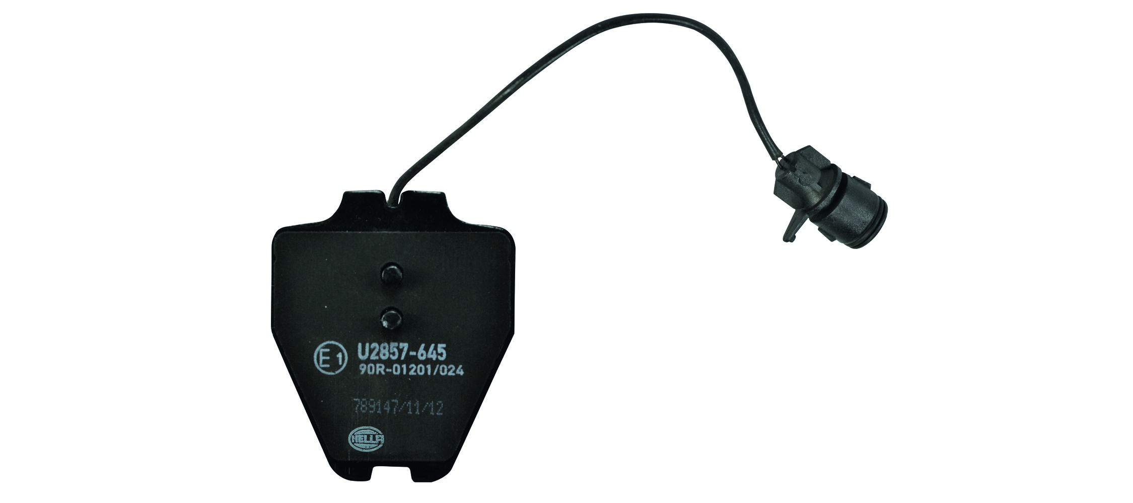 stabdžių trinkelių rinkinys, diskinis stabdys - 8DB 355 008-791 HELLA