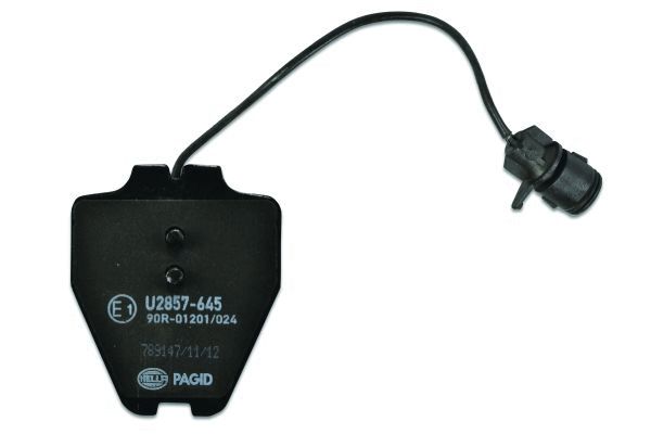stabdžių trinkelių rinkinys, diskinis stabdys - 8DB 355 008-791 HELLA